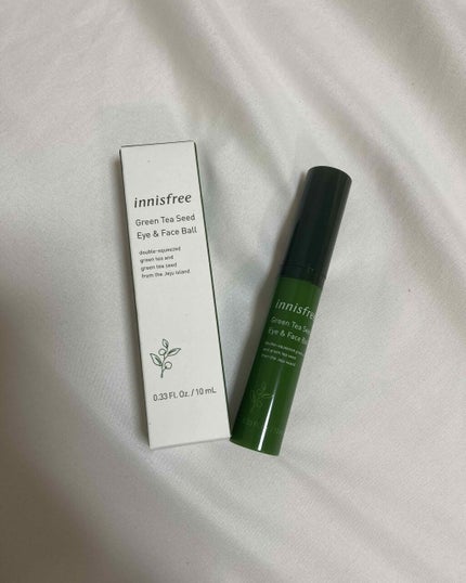 グリーンティーシード アイ&フェイスボール/innisfree/美容液を使ったクチコミ(1枚目)