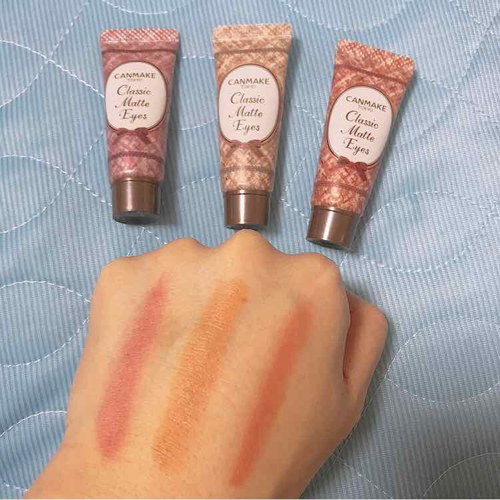 クラシックマットアイズ/キャンメイク/ジェル・クリームアイシャドウを使ったクチコミ（1枚目）