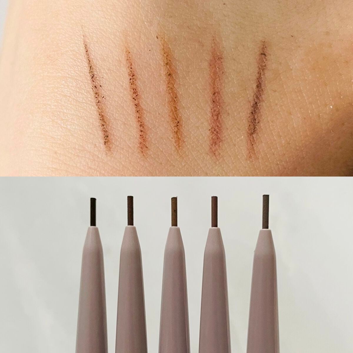 アイブロウカッペリーニスリム/キャンメイク/アイブロウペンシルを使ったクチコミ(5枚目)
