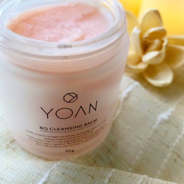 YOAN BQ クレンジングバームのクチコミ「体温で優しくじんわりとろける☺️YOANのクレンジングバーム🌷✨


𓂃 𓈒𓏸

▪︎YOAN.....」（3枚目）