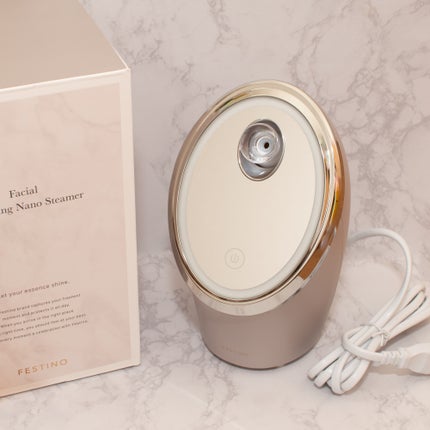 フェイシャルクレンジングナノスチーマー/FESTINO/美顔器・マッサージを使ったクチコミ(1枚目)