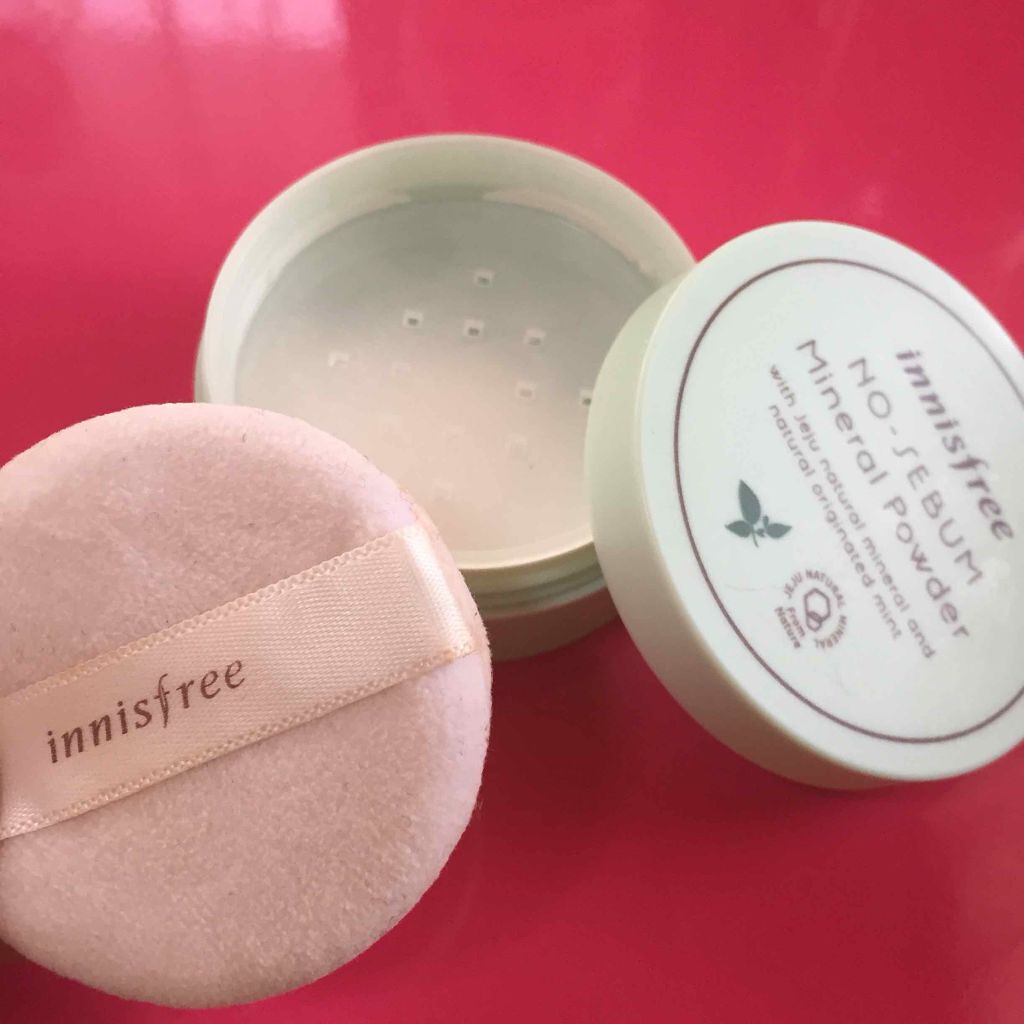 ノーセバム ミネラルパウダー/innisfree/ルースパウダーを使ったクチコミ(2枚目)