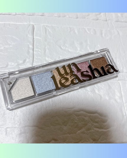 Mood Shower Face Palette/unleashia/パウダーハイライトを使ったクチコミ(2枚目)