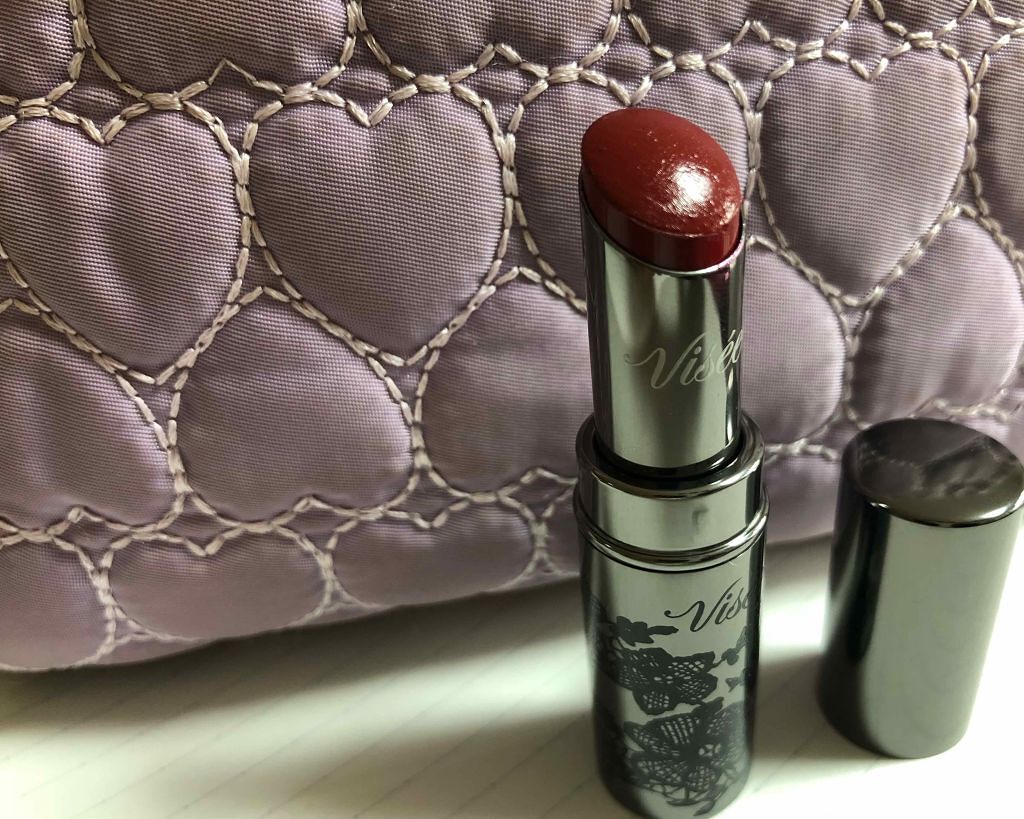 リシェ カラーポリッシュ リップスティック/Visée/口紅を使ったクチコミ(2枚目)