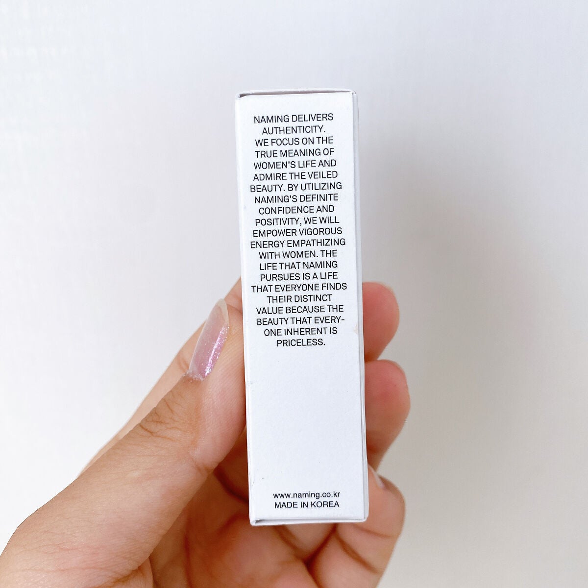 シアティンテッドリップバーム/NAMING./口紅を使ったクチコミ(8枚目)