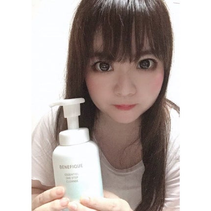 エッセンシャル ワンステップクレンズ/BENEFIQUE/洗顔フォームを使ったクチコミ(2枚目)