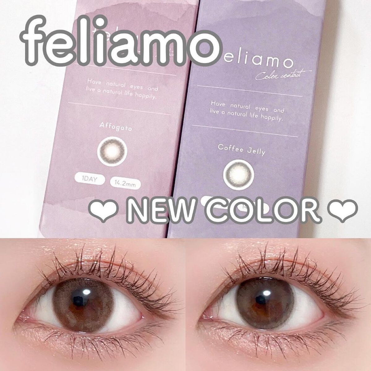 feliamo 1day/feliamo/ワンデー(1DAY)カラコンを使ったクチコミ(1枚目)