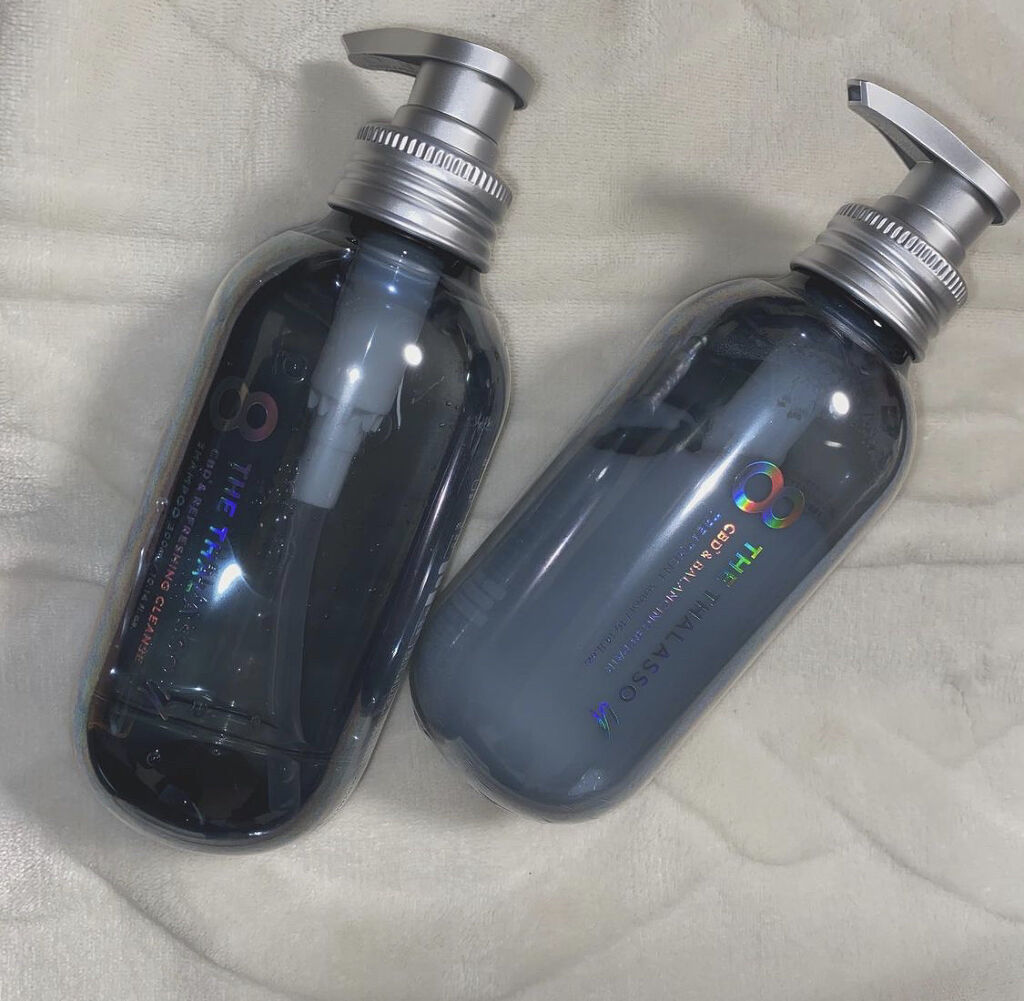 エイトザタラソ ユー CBD＆リフレッシング クレンズ 美容液シャンプー／CBD＆バランシング ダメージリペア 美容液ヘアトリートメント/エイトザタラソ/市販シャンプーを使ったクチコミ（2枚目）