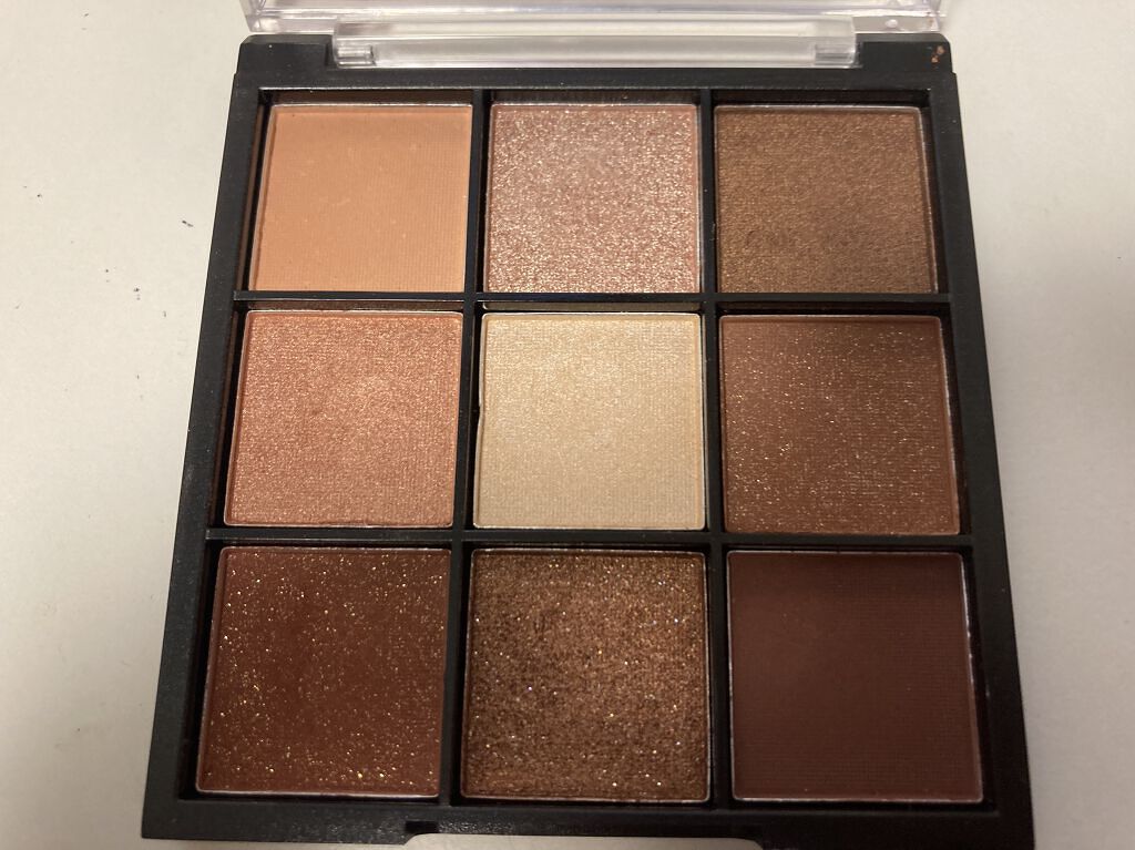 UR GLAM　BLOOMING EYE COLOR PALETTE/U R GLAM/アイシャドウパレットを使ったクチコミ（2枚目）