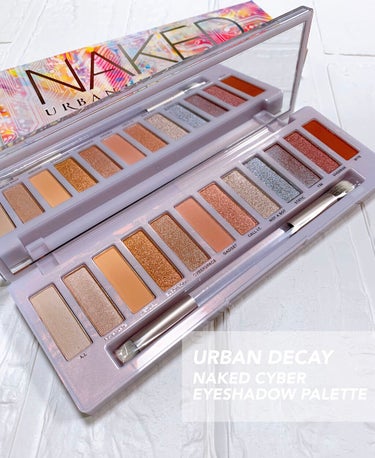 海外コスメブランド☁️
URBAN DECAYの新作パレット❤️‍🔥スウォッチ有

- NAKED CYBER EYESHADOW PALETTE

宇宙みたいな偏光カラーがめちゃくちゃ可愛くて、発売し