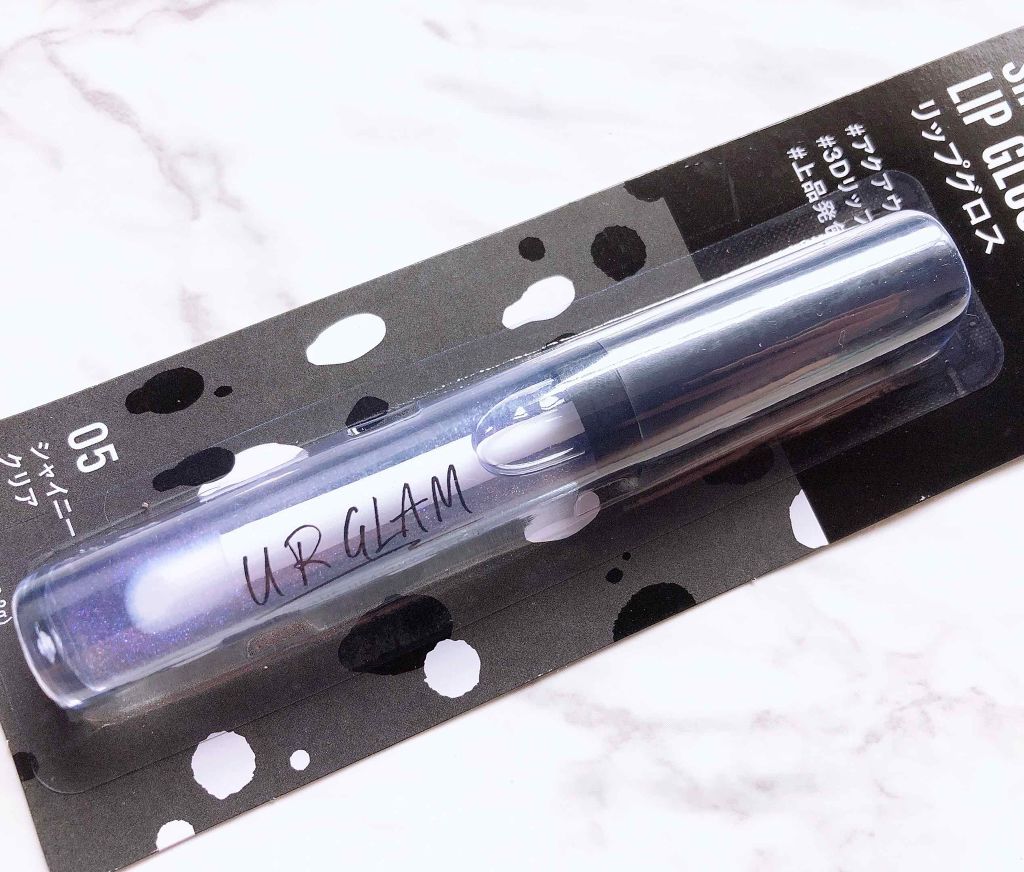 UR GLAM　SHEER LIP GLOSS/U R GLAM/リップグロスを使ったクチコミ（1枚目）