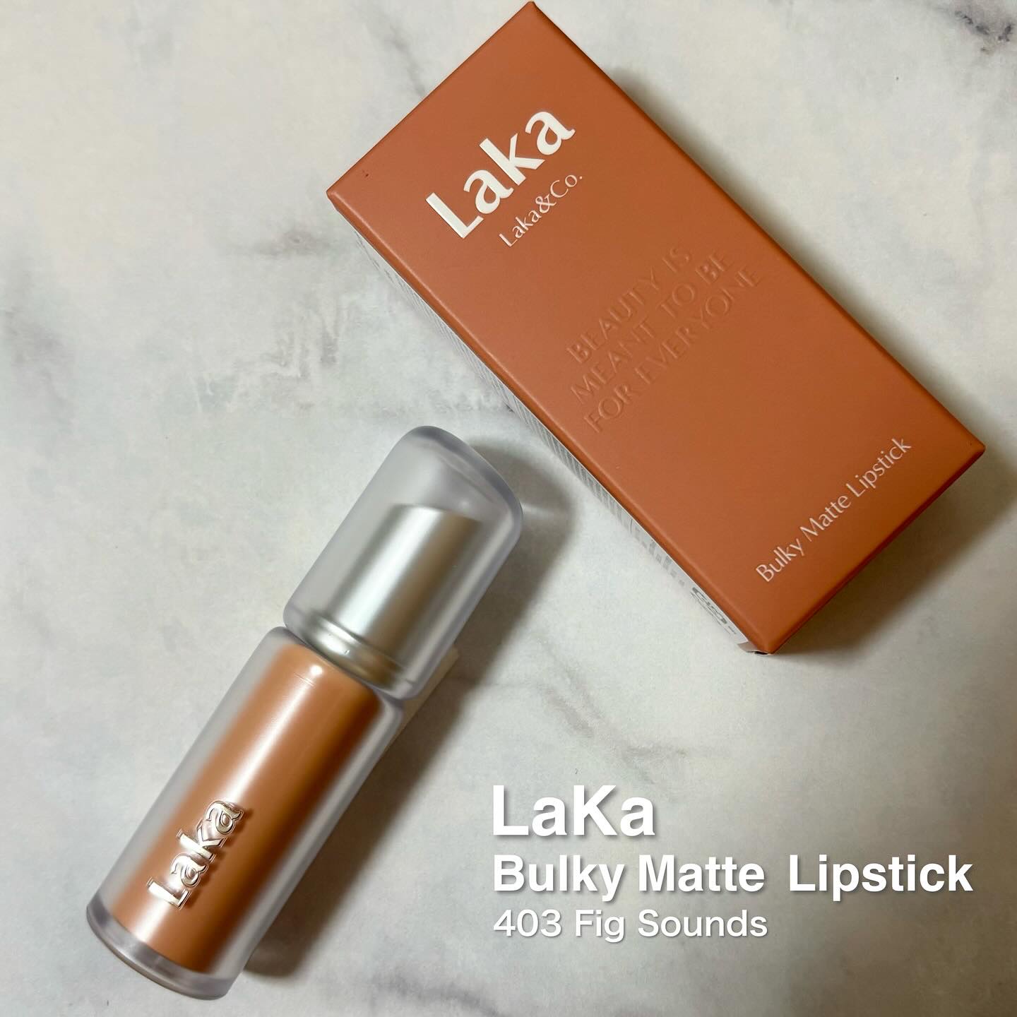 バルキーマットリップスティック/Laka/口紅を使ったクチコミ（1枚目）