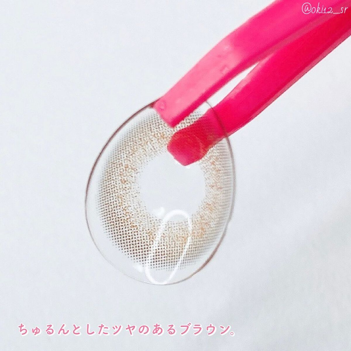 ドゥイ(Dewie) ブラウン( Brown)/OLOLA/カラーコンタクトレンズを使ったクチコミ（3枚目）