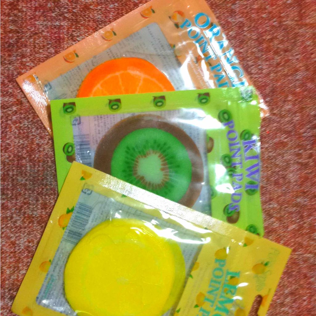 ジューシーフルーツ ポイントパッド キウイ/Pure Smile/レッグ・フットケアを使ったクチコミ(1枚目)