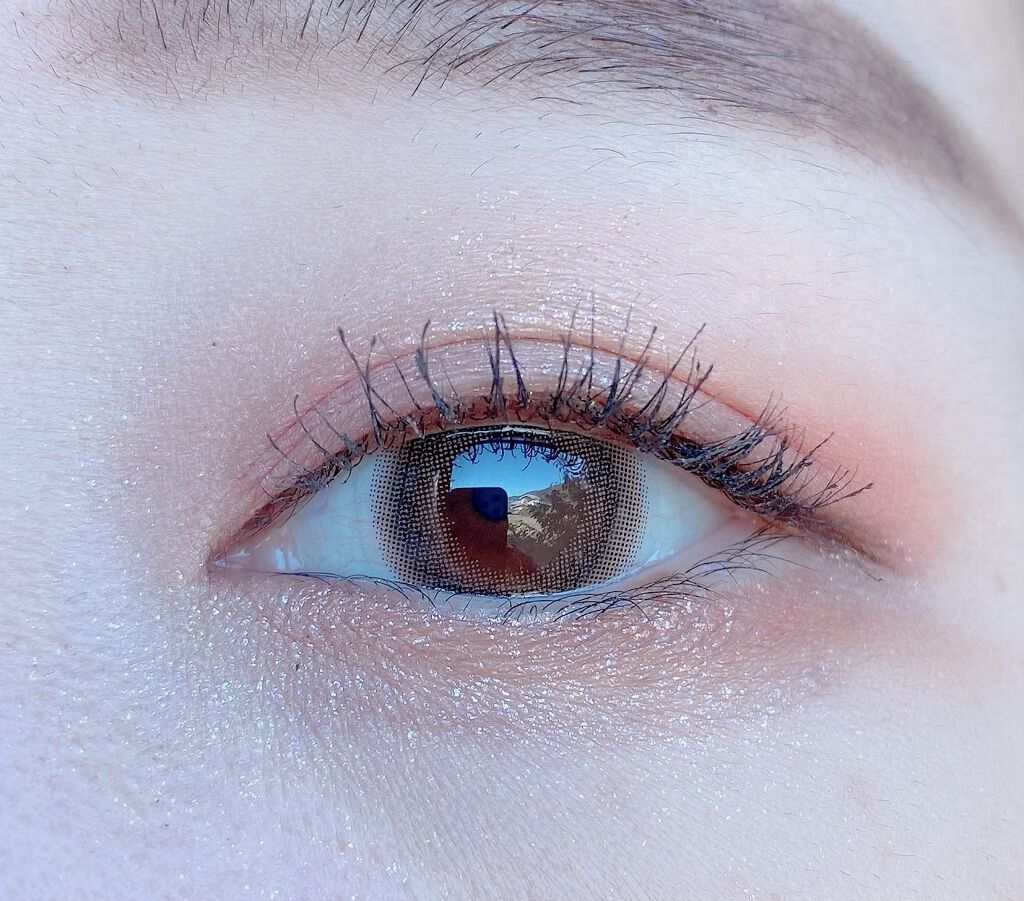 オーラクリエイション 001 ほおずき＆シャイニーベージュ/BLEND BERRY/アイシャドウパレットを使ったクチコミ（1枚目）