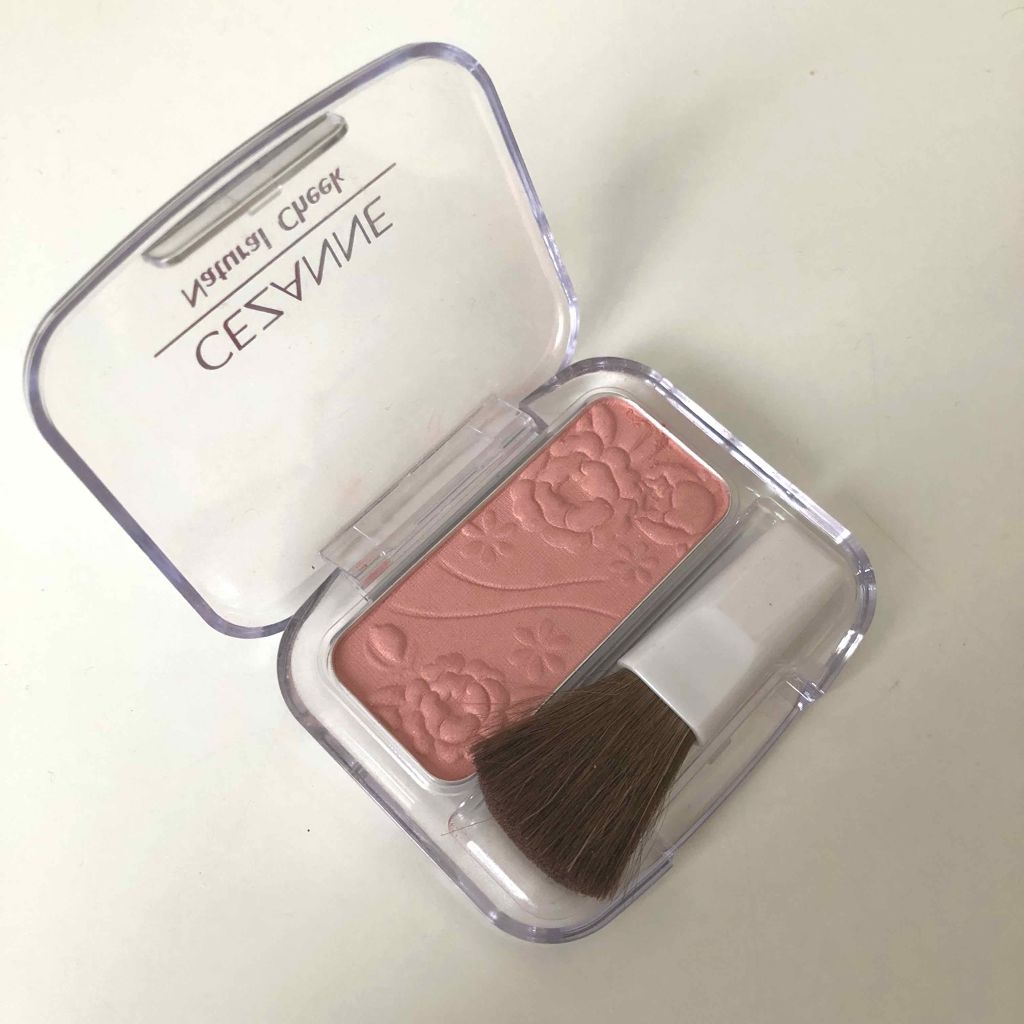 ナチュラル チークN/CEZANNE/パウダーチークを使ったクチコミ(1枚目)