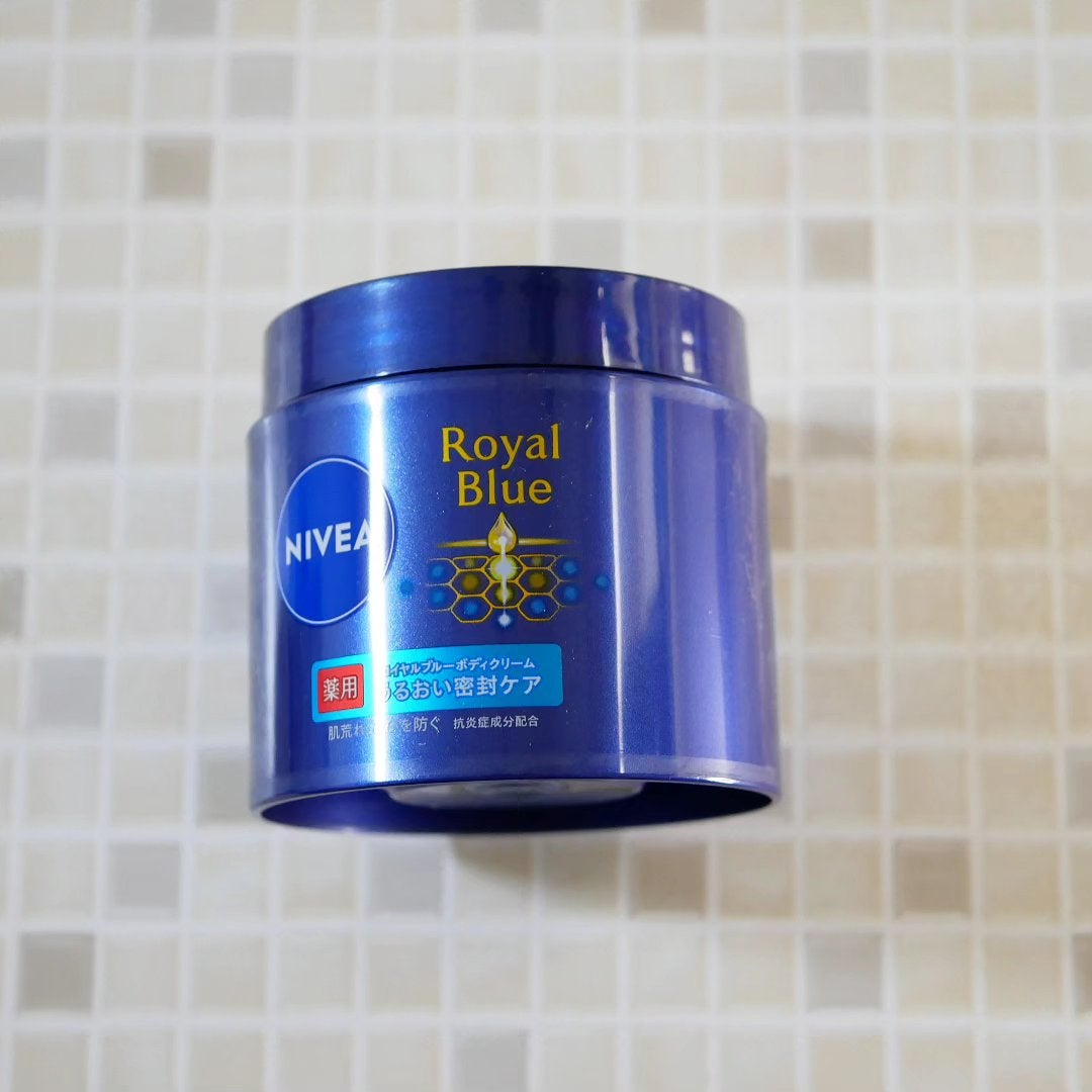 ニベア ロイヤルブルーボディクリーム うるおい密封ケア/ニベア/ボディクリームを使ったクチコミ(1枚目)