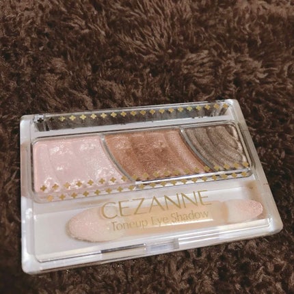 トーンアップアイシャドウ/CEZANNE/アイシャドウパレットを使ったクチコミ(1枚目)