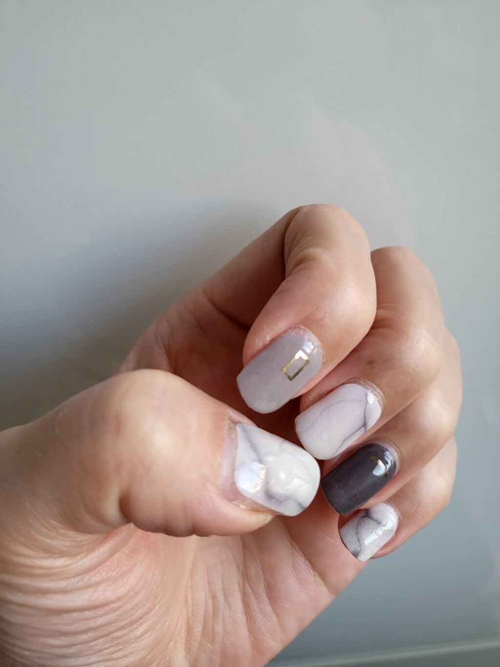 ジェルネイルシール/キャンドゥ/ネイルシールを使ったクチコミ(2枚目)