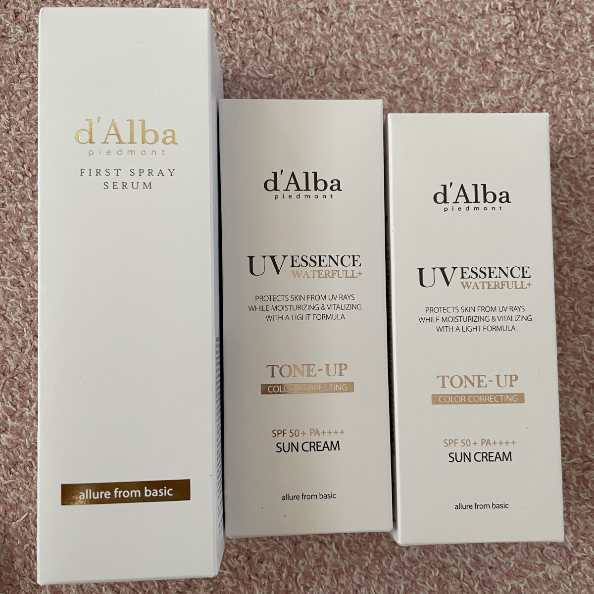 ダルバ ホワイトトリュフファーストスプレーセラム/ダルバ/ミスト状化粧水を使ったクチコミ（1枚目）