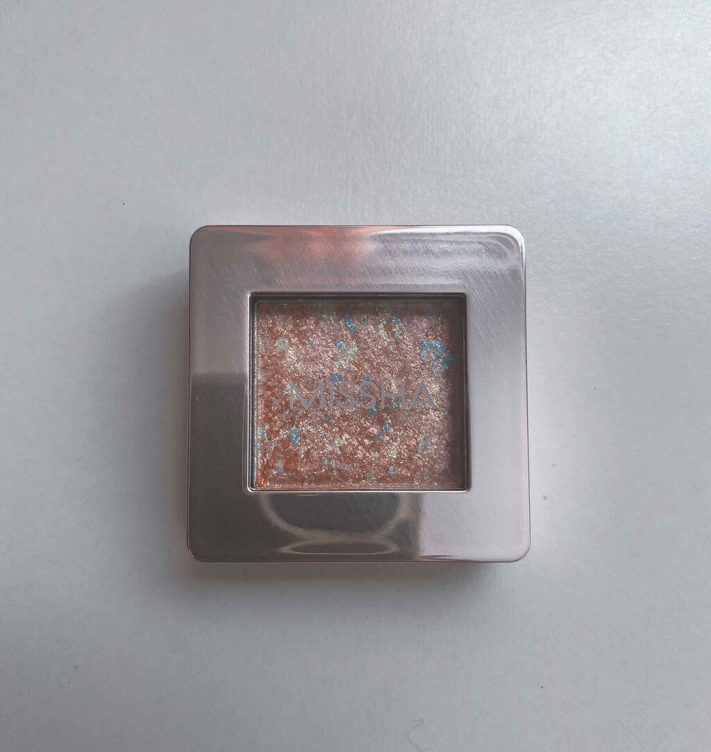 グリッタープリズム シャドウ/MISSHA/グリッターを使ったクチコミ（2枚目）