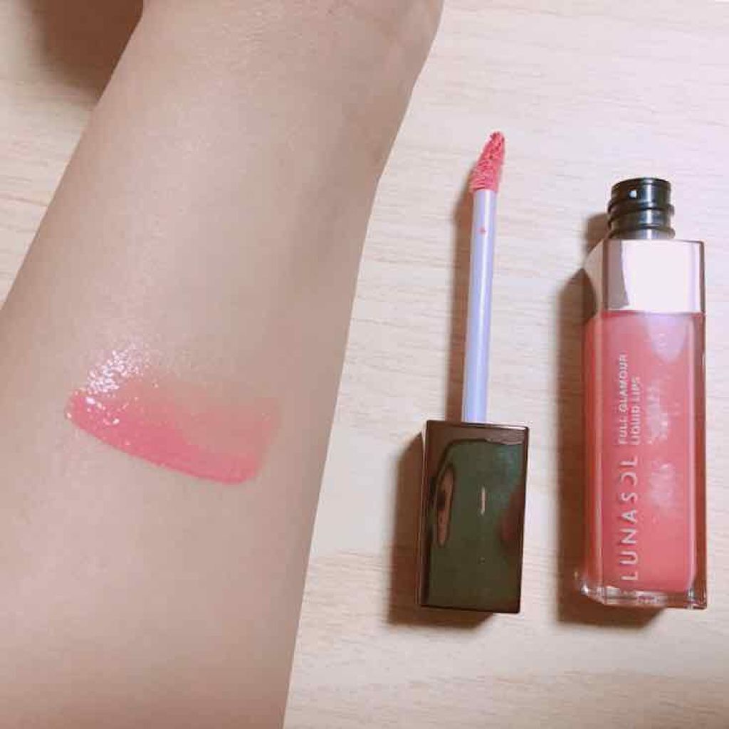 フルグラマーリクイドリップス/LUNASOL/口紅を使ったクチコミ（2枚目）