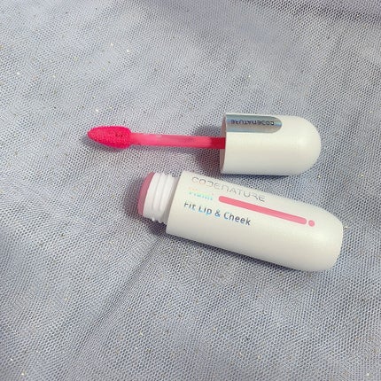 ビアミフィットリップ&チーク/CODENATURE/リップグロスを使ったクチコミ(5枚目)