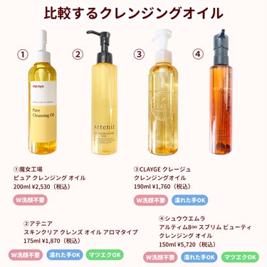 （旧）アルティム8∞ スブリム ビューティ クレンジング オイル/shu uemura/オイルクレンジングを使ったクチコミ（2枚目）