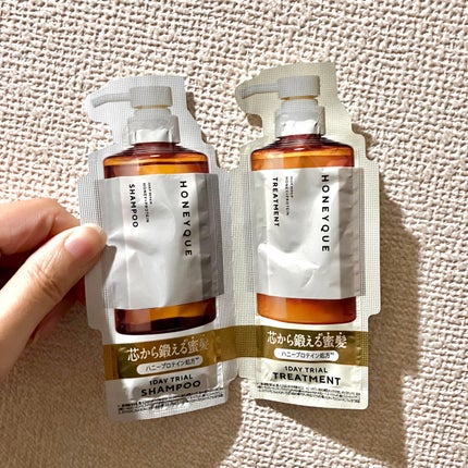 ディープリペア シャンプー モイスト/ヘアトリートメント モイスト/ハニーク/市販シャンプーを使ったクチコミ(1枚目)