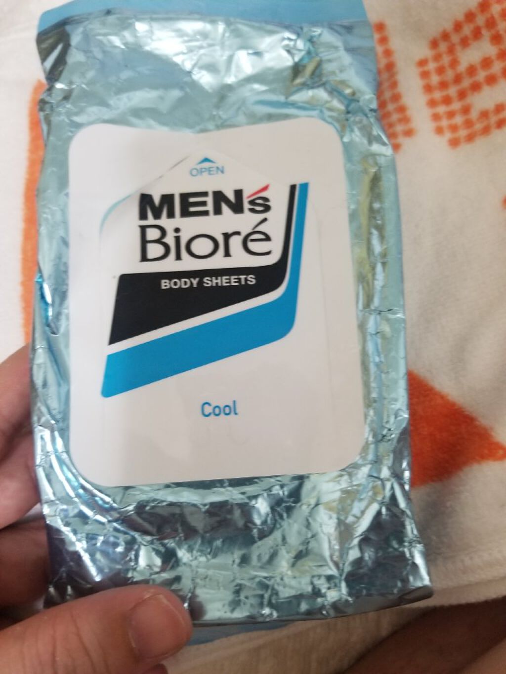 薬用デオドラントボディシート/メンズビオレ/ボディシートを使ったクチコミ（1枚目）