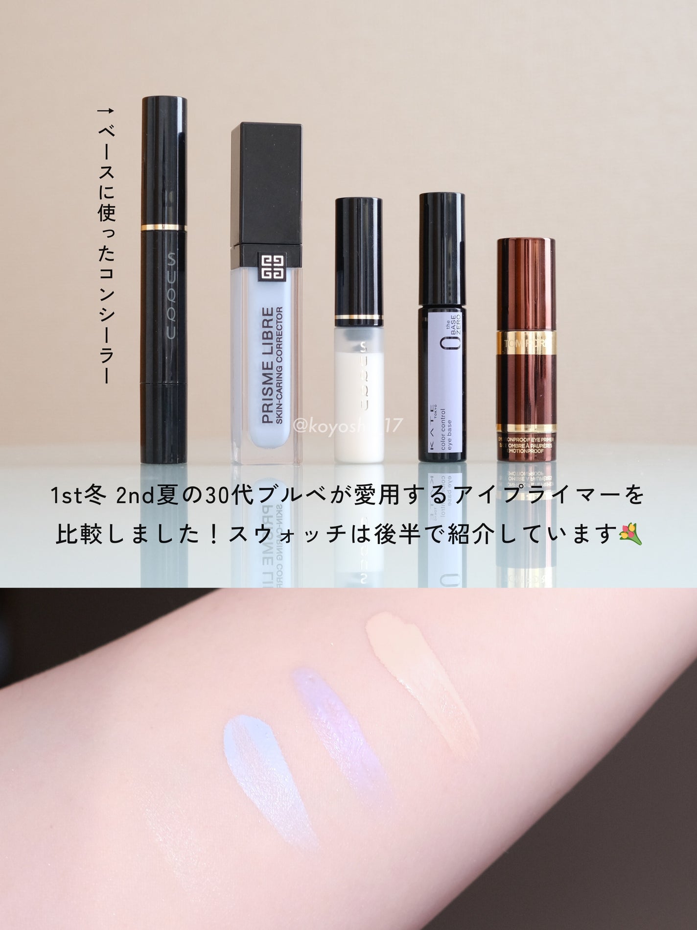 エモーションプルーフ アイ プライマー/TOM FORD BEAUTY/アイシャドウベースを使ったクチコミ(2枚目)