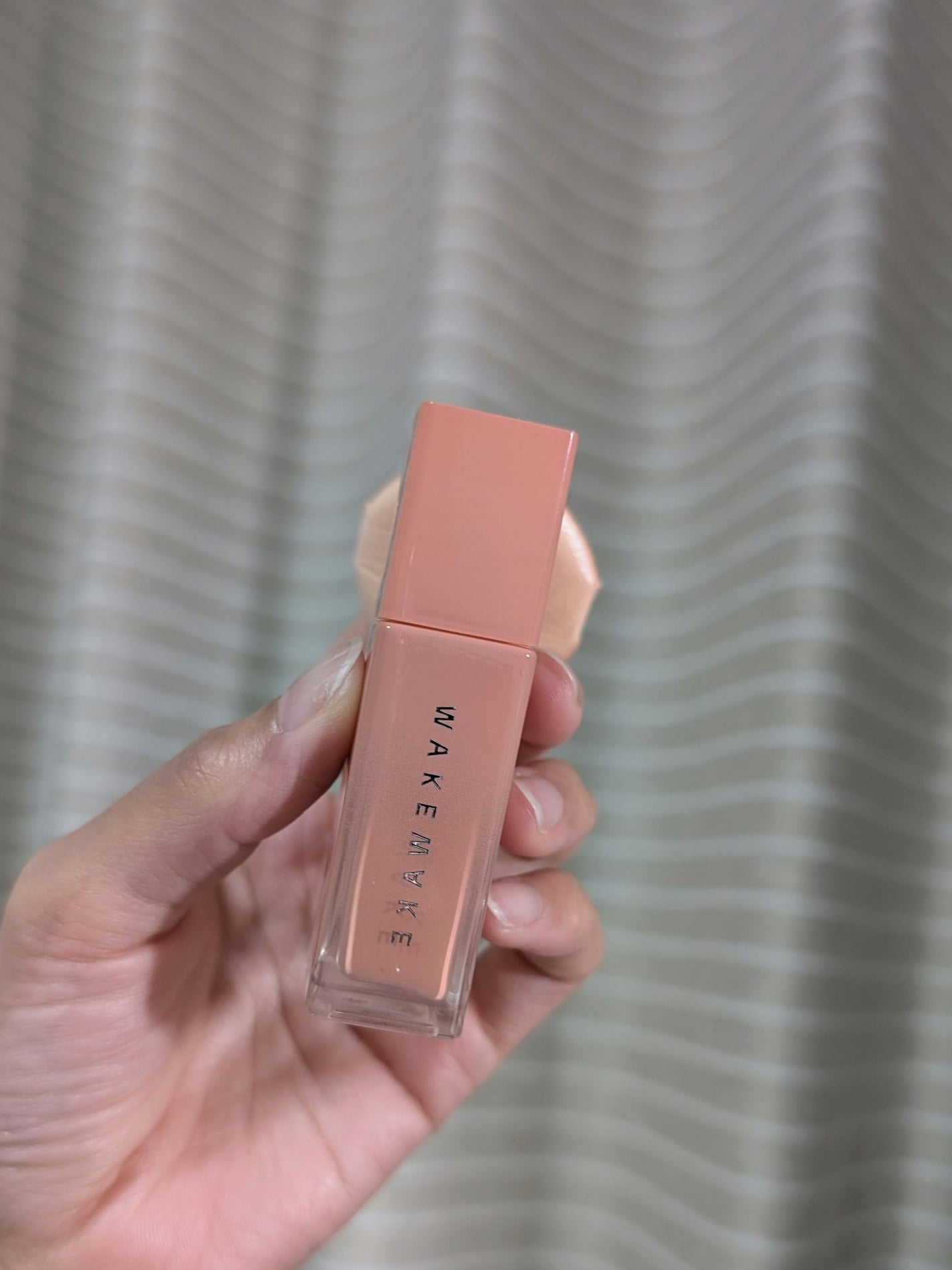 シアーグロウリキッドブラッシャー/wakemake/リキッドチークを使ったクチコミ(1枚目)