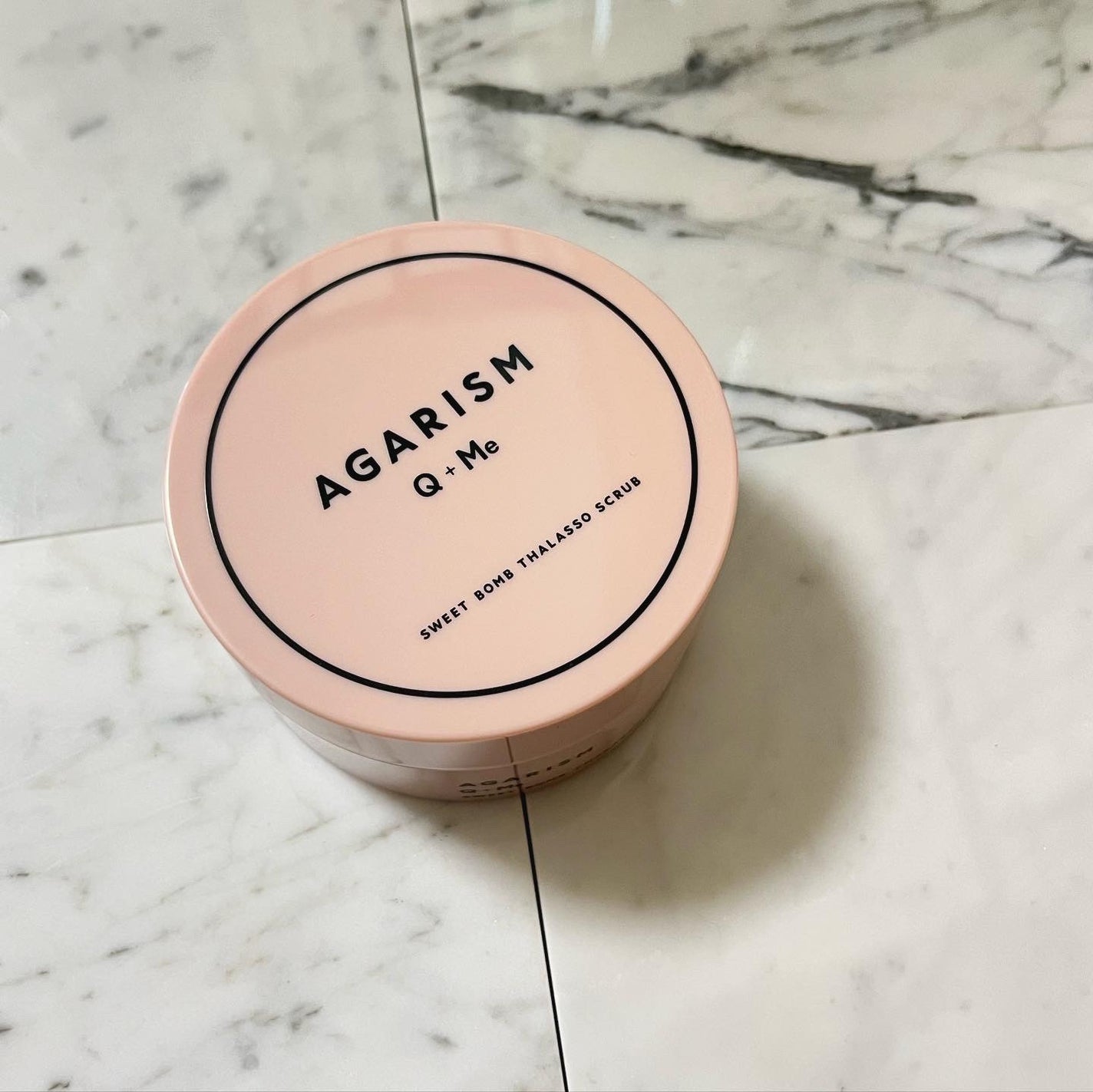 Q+Me スウィート ボム タラソ スクラブ/AGARISM/バストケア・ヒップケアを使ったクチコミ(5枚目)