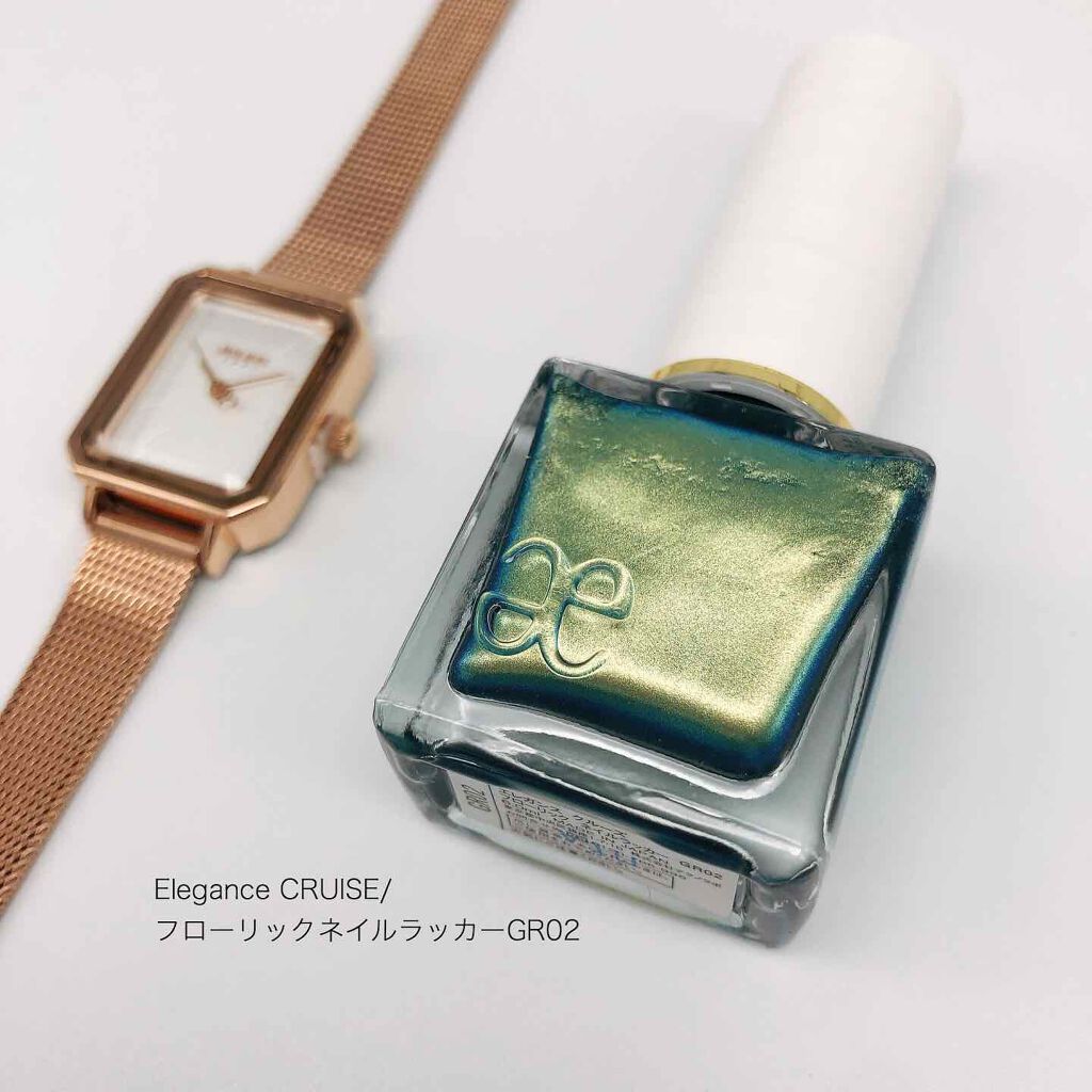 フローリックネイルラッカー/エレガンス クルーズ/マニキュアを使ったクチコミ(2枚目)