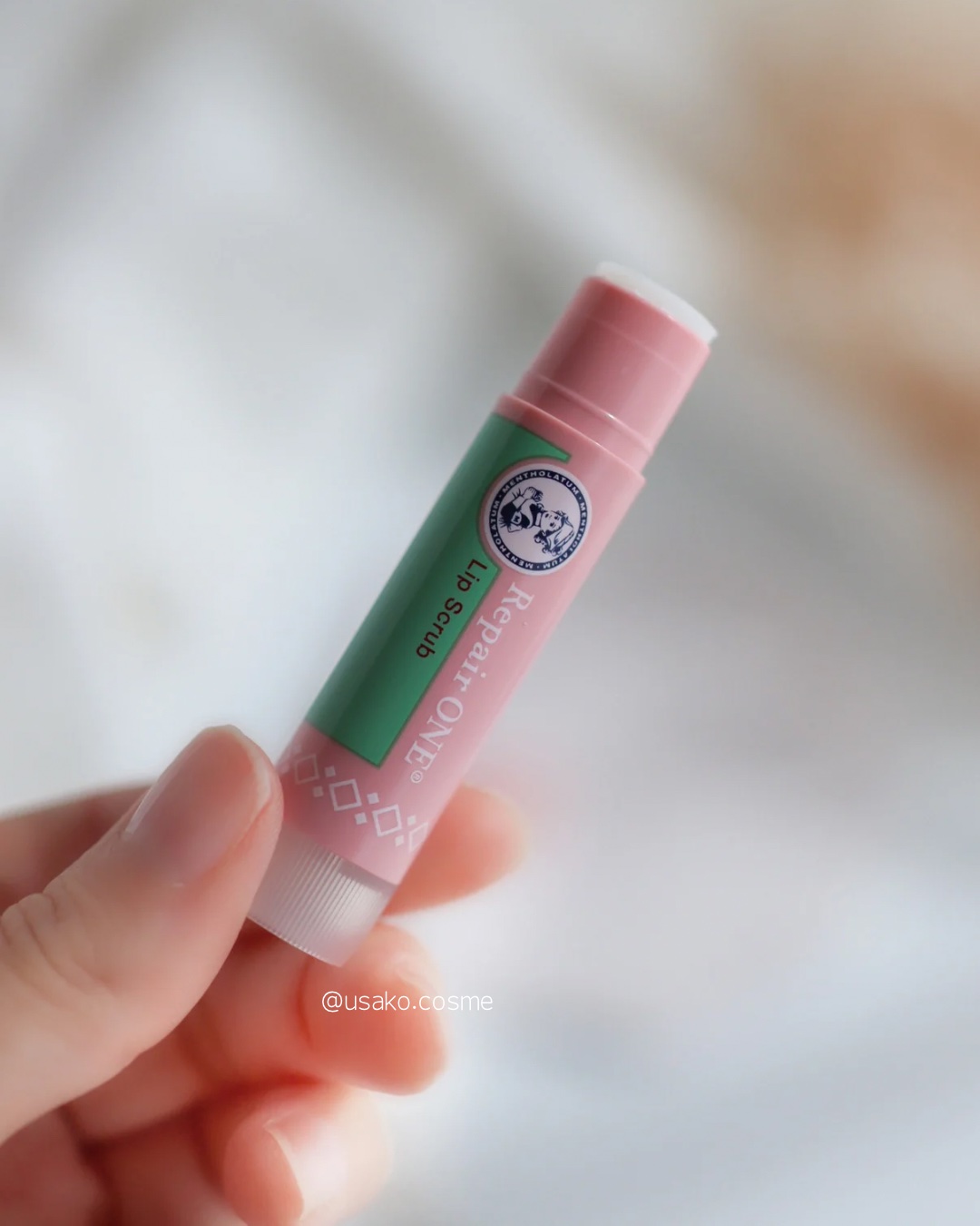 メンソレータム リペアワン 角質ケアリップ/メンソレータム/リップクリームを使ったクチコミ（2枚目）