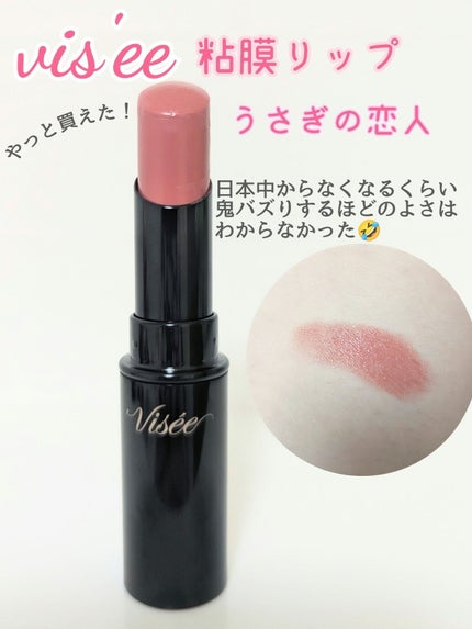 ネンマクフェイク ルージュ/Visée/口紅を使ったクチコミ(1枚目)