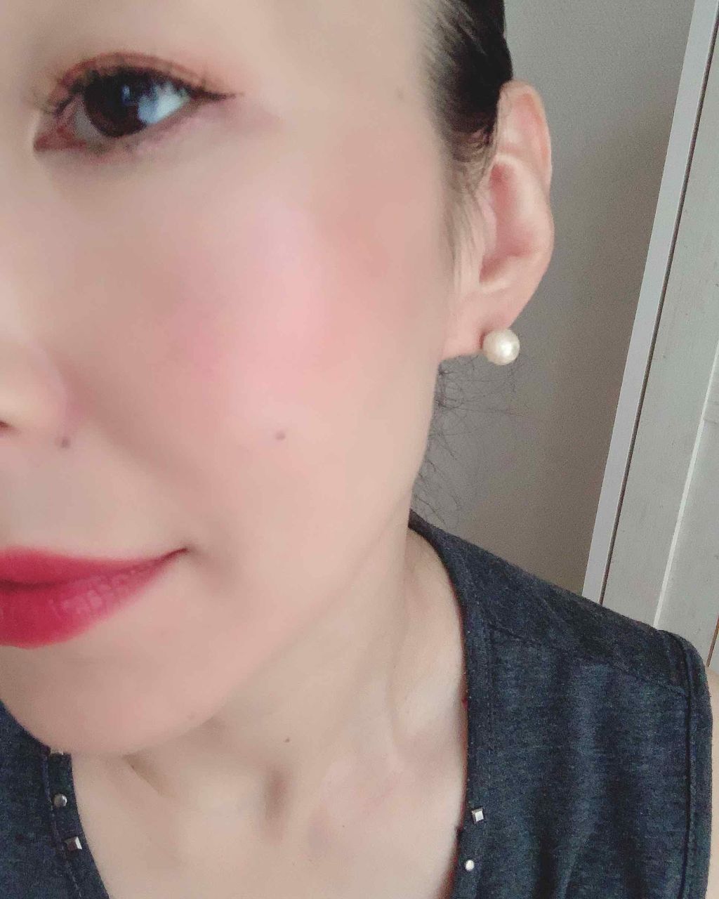 パールグロウチーク/CEZANNE/パウダーチークを使ったクチコミ（1枚目）