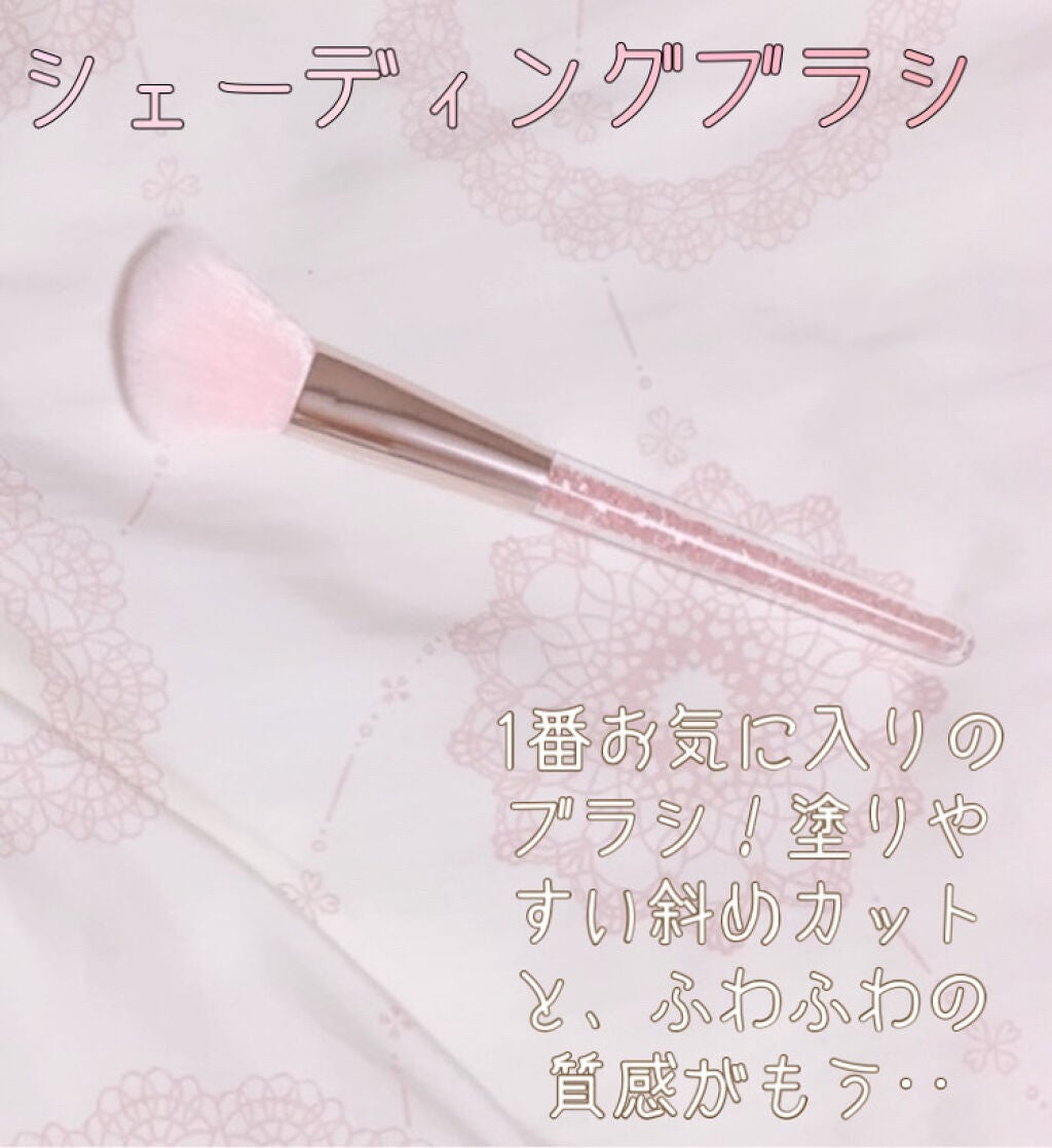 メイクブラシ5本セット/Dolly Angel/メイクブラシを使ったクチコミ(2枚目)