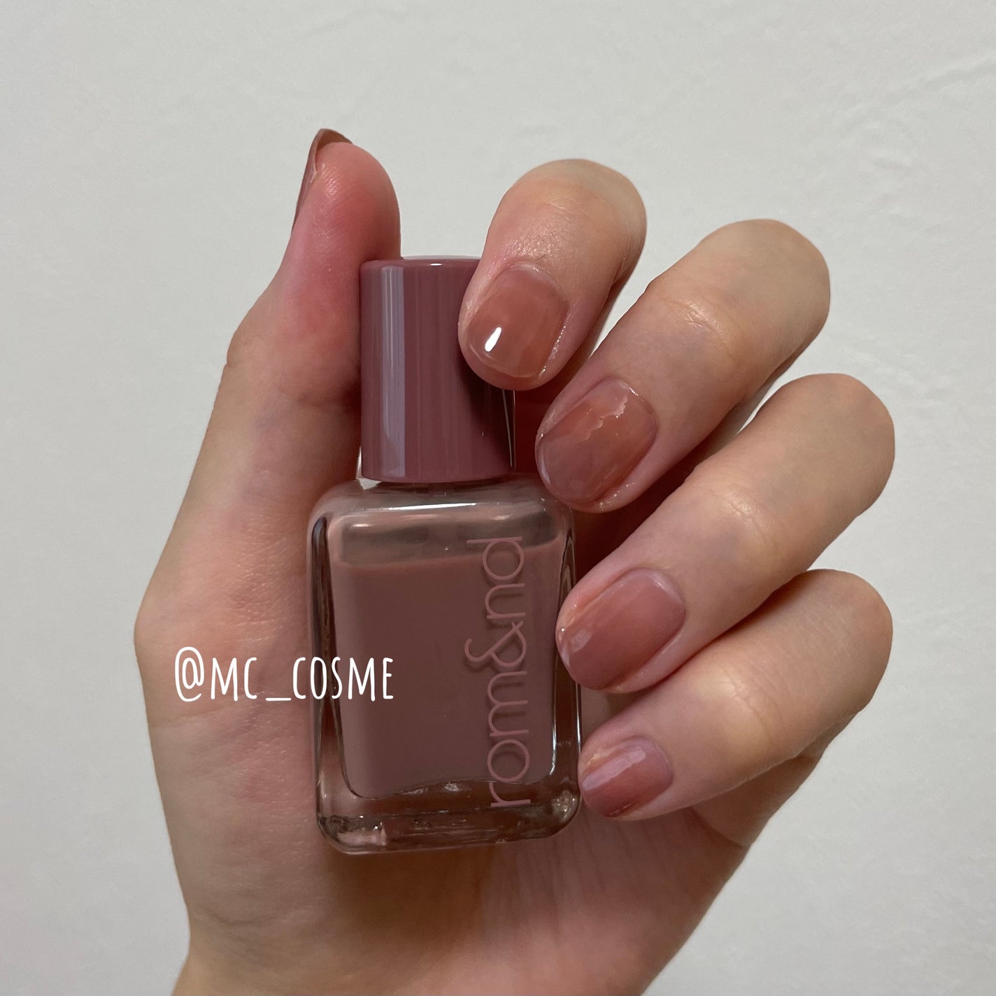 ムードペブルネイル/rom&nd/マニキュアを使ったクチコミ(2枚目)