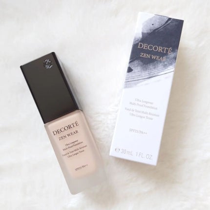 ゼン ウェア フルイド/DECORTÉ/リキッドファンデーションを使ったクチコミ(4枚目)