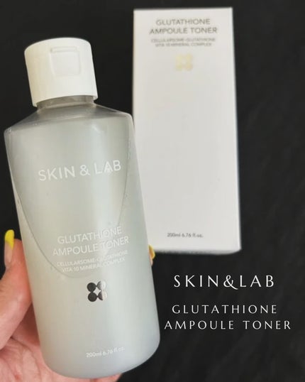 グルタチオンアンプルトナー/SKIN&LAB/化粧水を使ったクチコミ(1枚目)