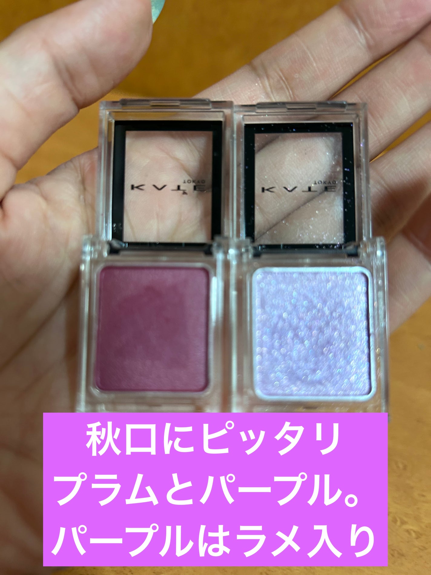 ケイト ザ アイカラー/KATE/単色アイシャドウを使ったクチコミ(2枚目)