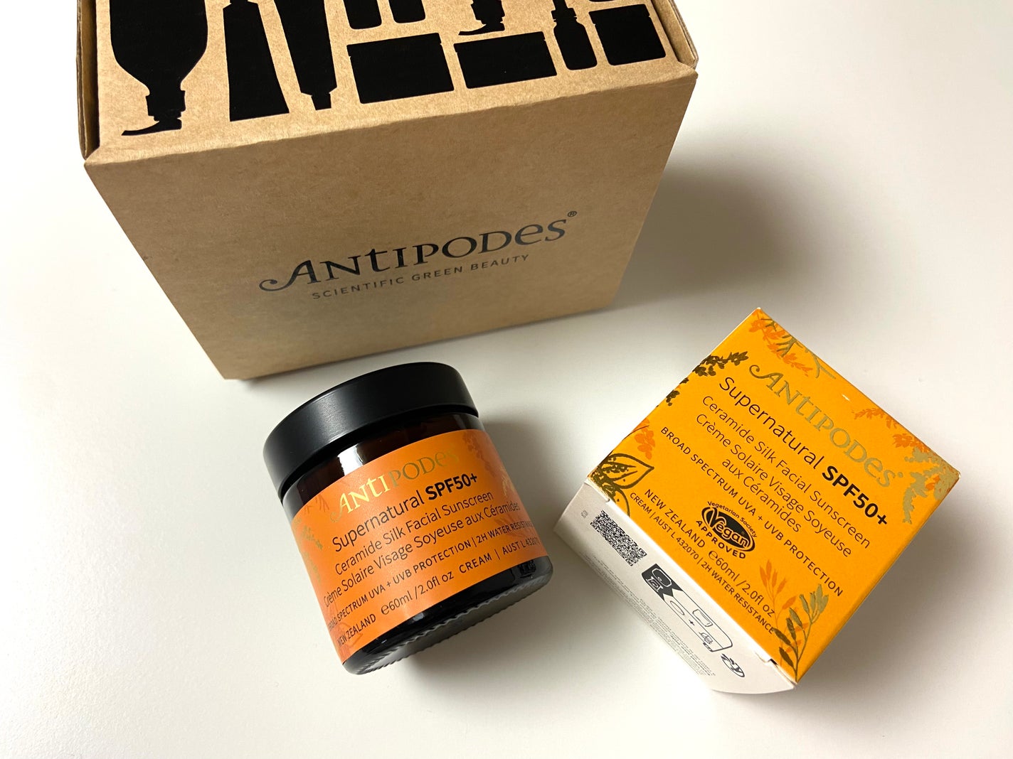 アンティポディース スーパーナチュラル SPF50+ フェイシャル サンスクリーン/Antipodes/日焼け止めクリームを使ったクチコミ(1枚目)