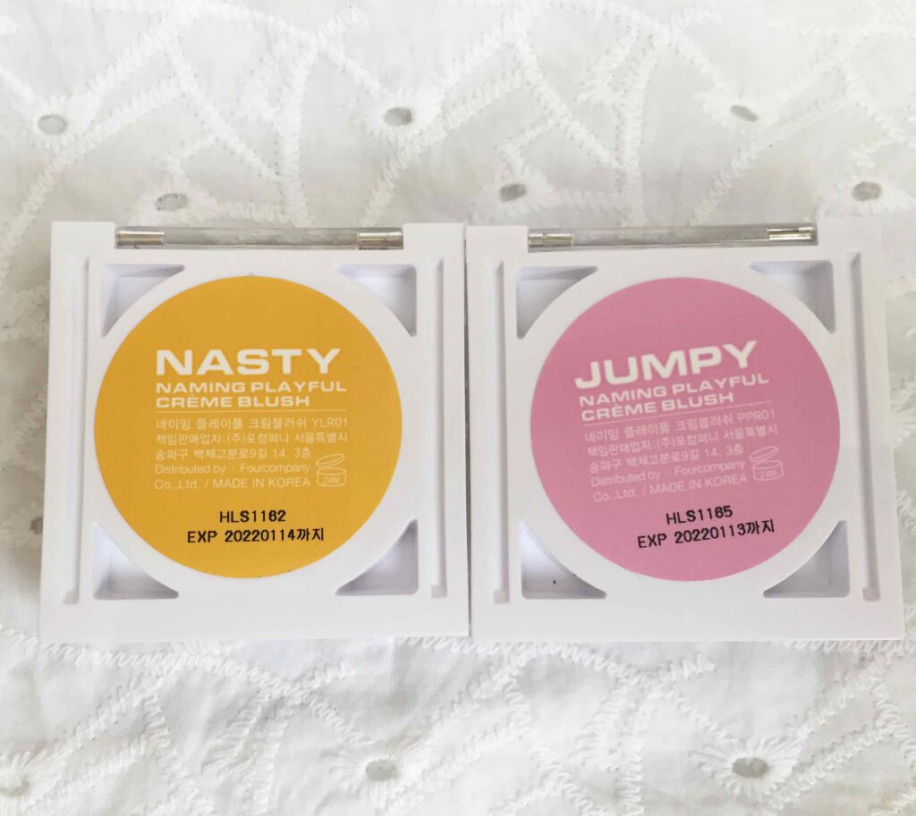 プレイフル クリーム ブラッシュ YLR01 NASTY/NAMING./ジェル・クリームチークを使ったクチコミ（2枚目）