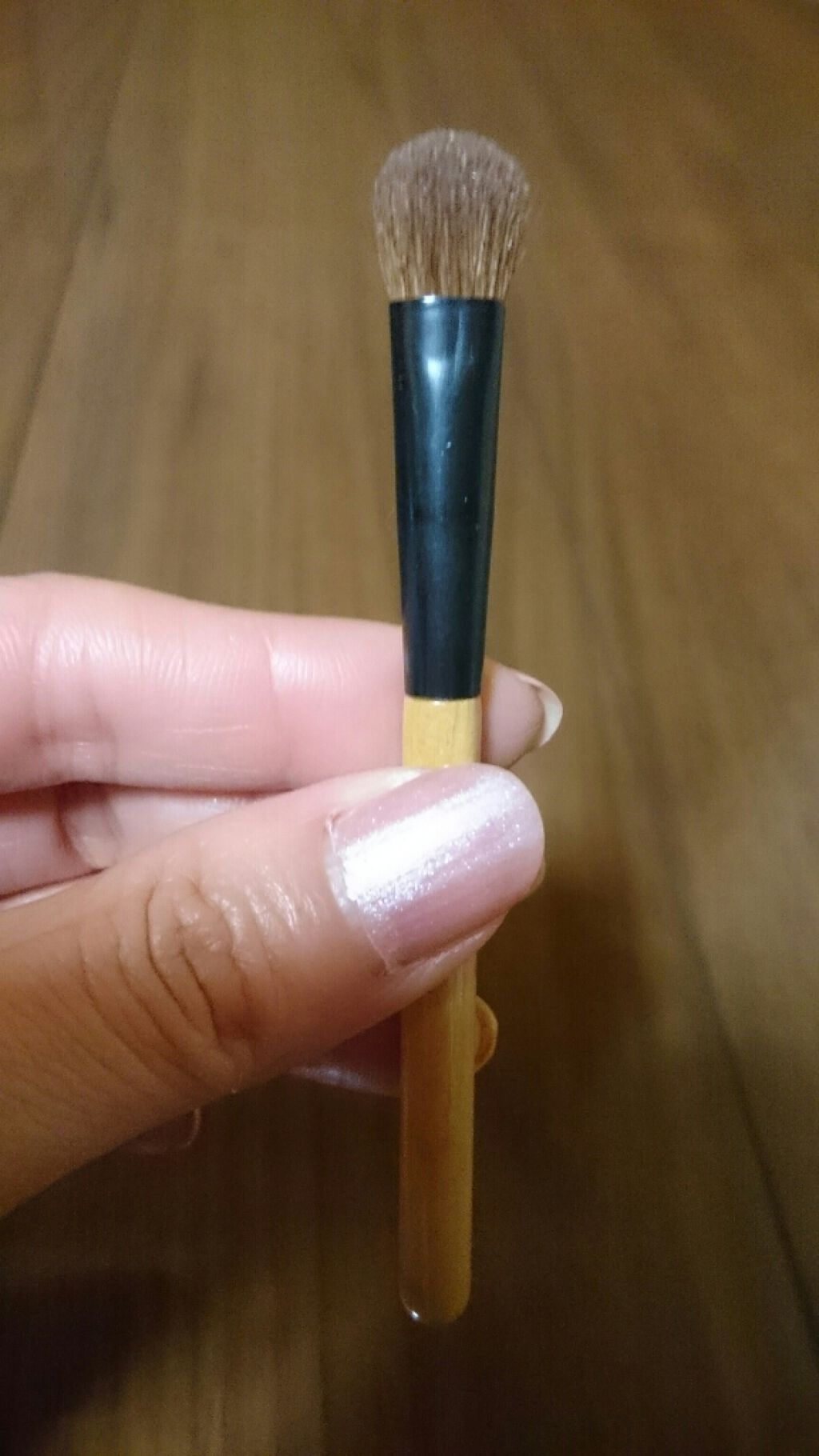 LJ ミニ アイシャドウブラシ L/LOUJENE/メイクブラシを使ったクチコミ（3枚目）