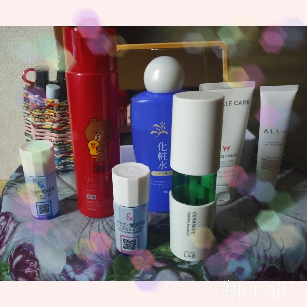 乾燥小じわフェイスクリーム ローズの香り/DAISO/フェイスクリームを使ったクチコミ（1枚目）