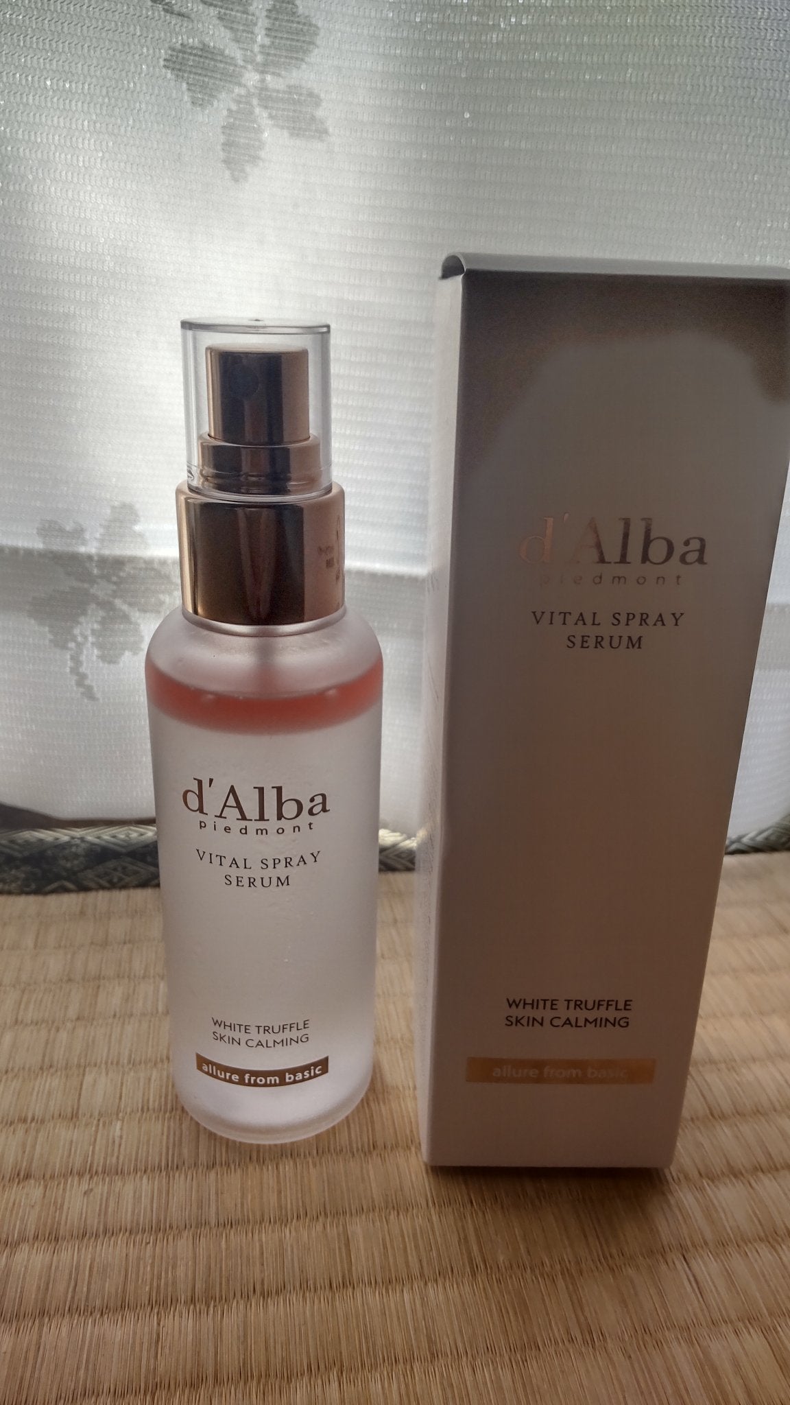 ダルバ ホワイトトリュフバイタルスプレーセラム/ダルバ/ミスト状化粧水を使ったクチコミ(2枚目)
