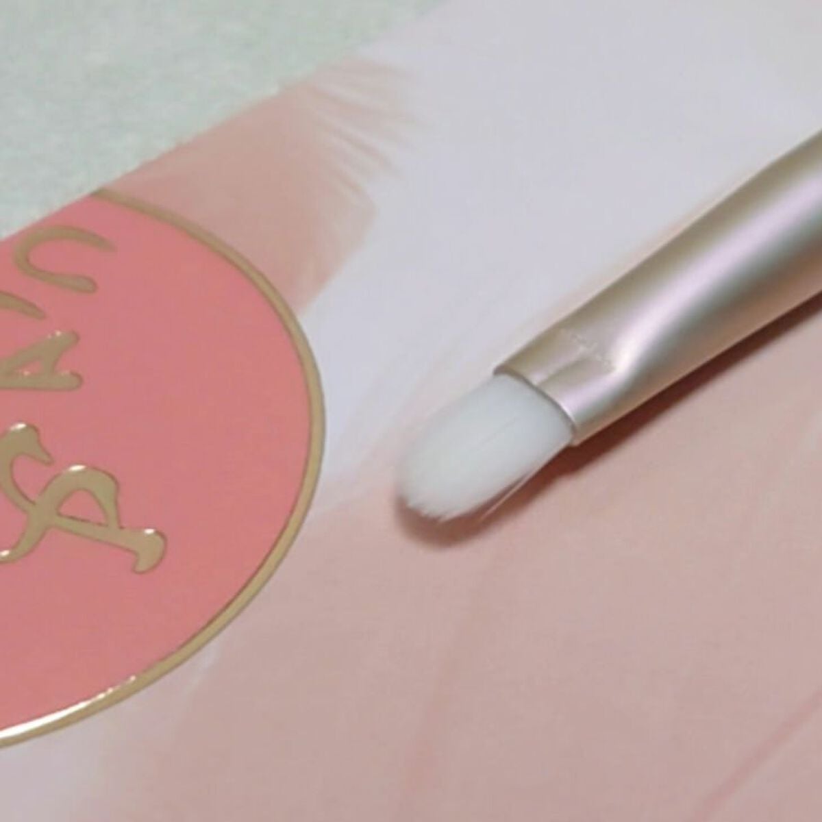 ごくふわブラシ/DAISO/メイクブラシを使ったクチコミ(2枚目)