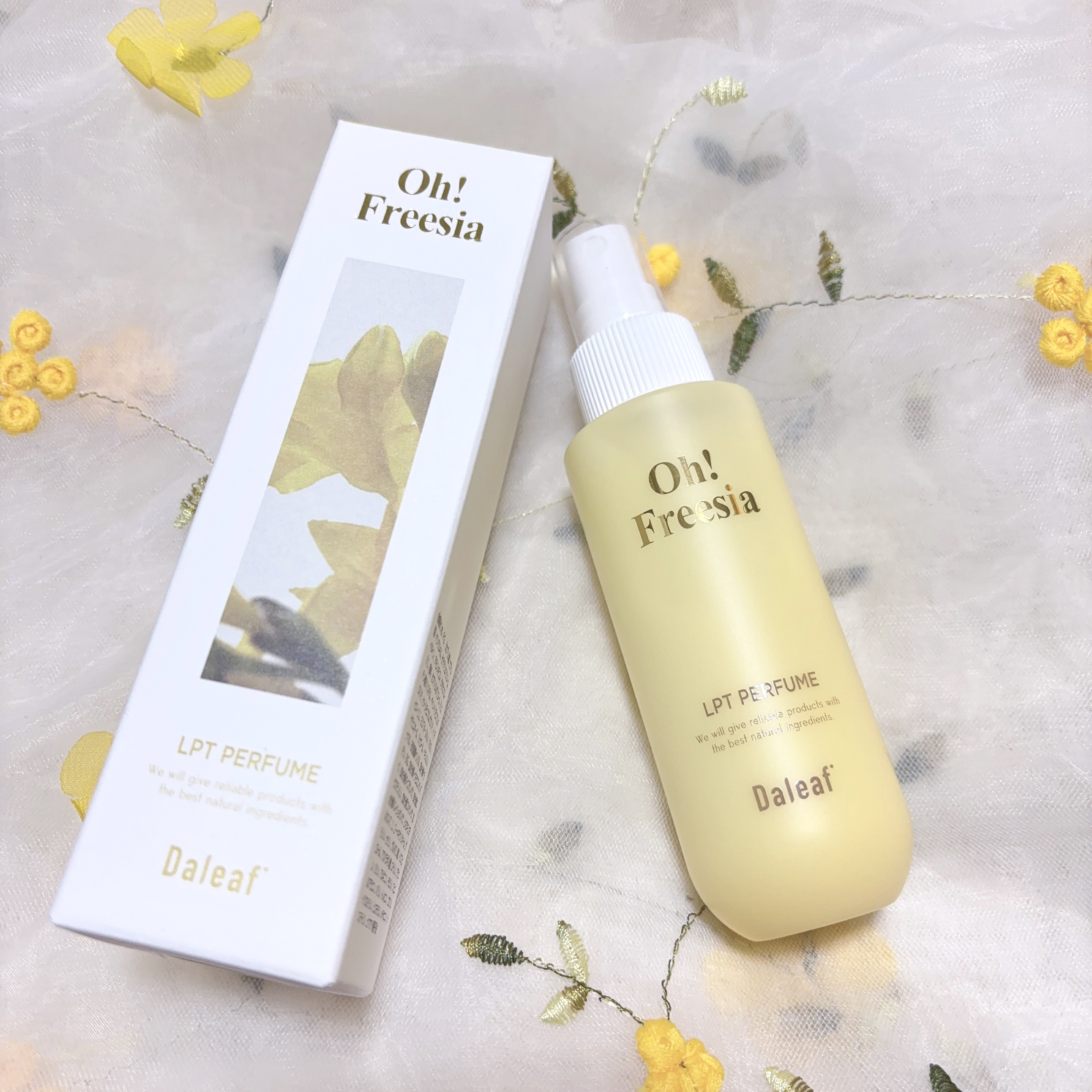 パフュームヘアパックインミスト Pink Breeze/Daleaf/アウトバストリートメントを使ったクチコミ（1枚目）