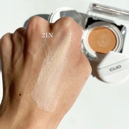 キル カバー ファンウェア クッション ザ オリジナル/CLIO/クッションファンデーションを使ったクチコミ(4枚目)